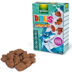 Biscotti Gullon - Dibus - Sharkies - Squali - 250 gr Senza Glutine