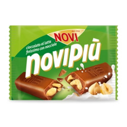 Tavoletta Cioccolato - Novi - Latte con Nocciole - 18 Tavolette da...