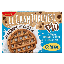 Biscotti Colussi - il GranTurchese Più con Farina Integrale e Gocce...