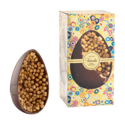 Uovo Cioccolato Venchi - Gran Nocciolato - Gourmet - Fondente 60% -...