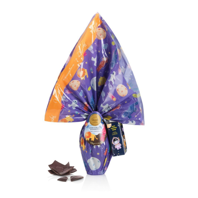 Uovo Cioccolato Venchi - Bimba - Cioccolato Fondente 60% - 220 g