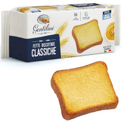 Fette Biscottate - Classiche - Gentilini - 185 gr Gusto Dolce