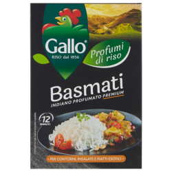 9 Confezioni Riso Basmati - Gallo - 500 gr