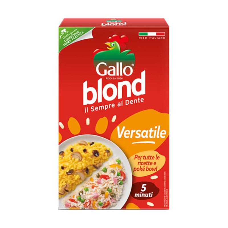 Riso Gallo - Blond - Versatile - Sempre al Dente - 1 Kg