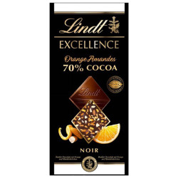 Tavoletta Cioccolato Lindt Excellente - Fondente 70% Arancia e...