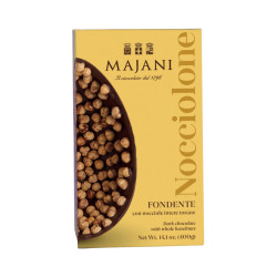 Uovo Cioccolato Majani - Nocciolone - Cioccolato Fondente con Nocciole - 400 g