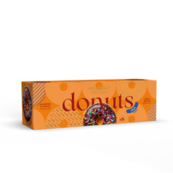 Donuts Maxtris - Patisserie - Gusto Cacao - Marrone - Confezione da...