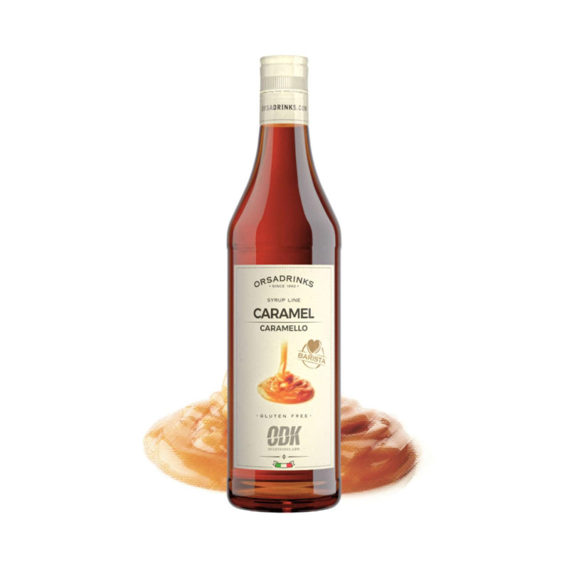 Sciroppo Odk - Gusto Caramel - Caramello - Bottiglie Vetro - 750 ml