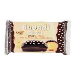 Merendine Buondi' Motta - Ricoperto Cioccolato e Crema - 6 Pezzi 46 gr