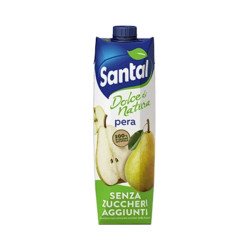 Succo di Frutta - Santal - Pera Senza Zuccheri Aggiunti - Brick da 1000 ml