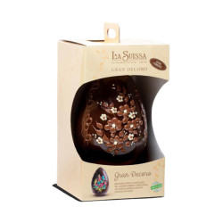 Uovo di Cioccolato - La Suissa - Gran Decoro Fondente - 1050 g