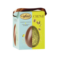 Uovo Gianduia - Con Crema e Granella di Pistacchio Salato -...