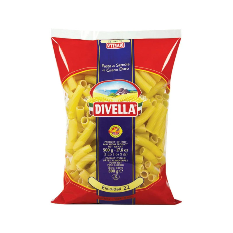 Pasta Divella - Elicoidali - N° 22 - 500 g