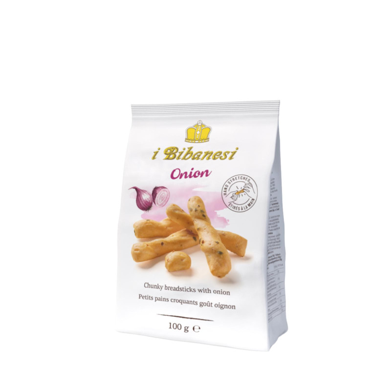 Panetti Croccanti - Cracker - Bibanesi - Gusto Cipolla - 100 g