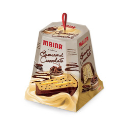 Pandoro Maina - Bavarese Al Cioccolato - I Golosoni - 750 gr