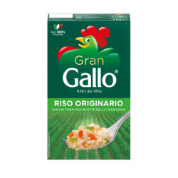 12 Confezioni Riso Gallo - Originario - Chicci Ricchi 500 gr