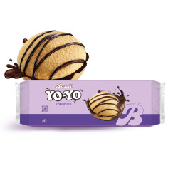 Merendine Yo-Yo Bauli - Cacao - 6 Pezzi - 210 gr