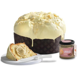 Panettone Oro Bianco - Fiasconaro - Panettone Con Crema di Mandorle...