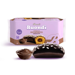 Merendine Buondi' Bauli - Ricoperto Cioccolato - 6 Pezzi 