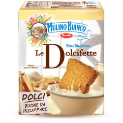 Fette Biscottate - Mulino Bianco - Le Dolcifette - 315 gr - 32 fette 