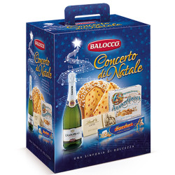 Confezione Regalo Balocco - Concerto di Natale - Panettone