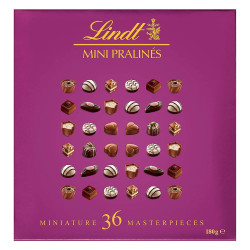 Cioccolatini Lindt Mini Pralines - 36 Praline Cioccolato -180 gr