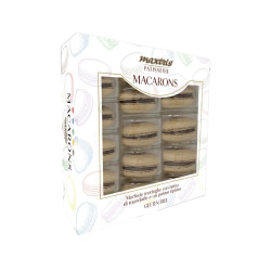 Macarons Maxtris - Patisserie - Gusto Cacao - Tortora - 15 pz - 210 g