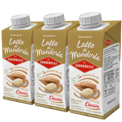 Latte di Mandorla Classico - Condorelli - 3 Brik da 200 ml