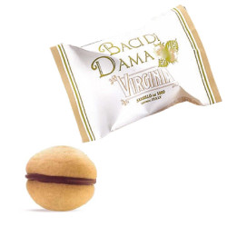 Baci di Dama - Amaretti Virginia - Nocciola e Cioccolato Fondente -...