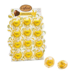 Cioccolatini Caffarel - Cuori Corpo Cavo Giallo - Espositore 36 Pz...