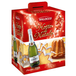 Pandoro Balocco - Notte di Natale - Mandorlato 750 gr - Spumante...