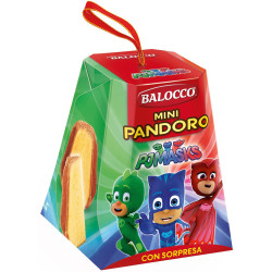 Mini Pandoro Balocco PJ Mask - Con Sorpresa - 80 gr