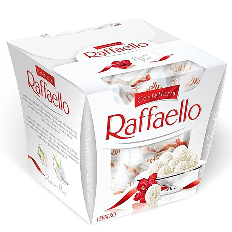 Cioccolatini Ferrero Raffaello Astuccio da 18 praline