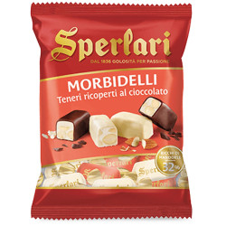 Torroncini Sperlari - Morbidelli - Ricoperti al Cioccolato - Busta...