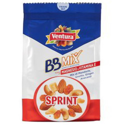 Snack Frutta Secca BBMix Sprint - Ventura -  Mandorle Uvetta...