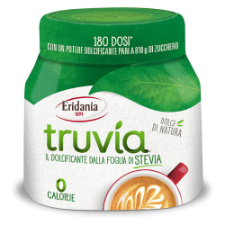 Dolcificante Truvia - Eridania - Foglia di Stevia - Vasetto da 270 g