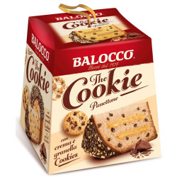 Panettone Balocco - The Cookie - con Crema e Granella Cookies - 800 g