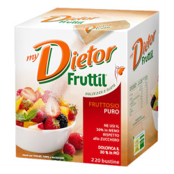 Dolcificante My Dietor - Fruttil - Dispenser da 220 Bustine -...