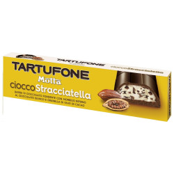 Torrone Tartufone Motta - Barra Ciocco Stracciatella- 150 gr