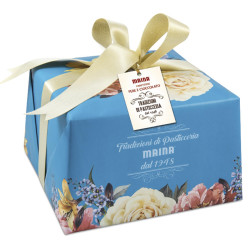 Panettone Maina Incartato - Linea Elegance - Pere e Cioccolato - 1 Kg