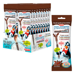 Polaretti Magic Milk - Cannucce al Gusto di Cioccolato - 24 Blister...