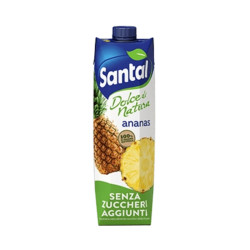 Succo di Frutta - Santal - Ananas Senza Zuccheri Aggiunti - 3 Brick...