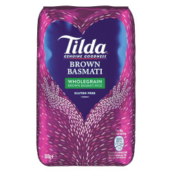 5 x Riso Tilda - Riso Basmati Integrale - Brown Basmati Wholegrain...