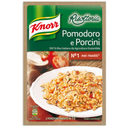 Risotti Knorr - Risotto al Pomodoro e Funghi Porcini - 5 x 175 gr