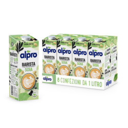 Bevanda alla Soia - Alpro Barista Professional - 8 Confezioni da 1 litro