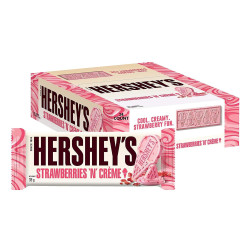 Barrette di Cioccolato - Hershey's - Fragola e Crema -24 x 39g