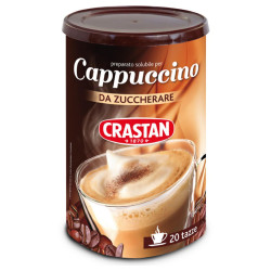 Cappuccino Solubile da Zuccherare - Crastan - 250 gr - 20 Tazze