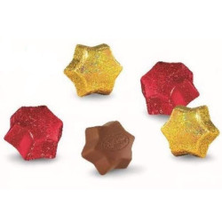 Cioccolatini Caffarel - Mini Stelline - Oro e Rosso - 1 Kg