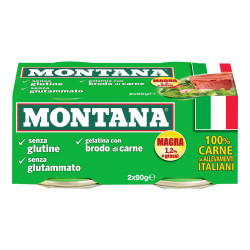 Carne in Scatola - Montana - 2 da 90 gr