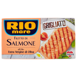 Filetti di Salmone Grigliato in Olio di Oliva - 125 gr - Rio Mare